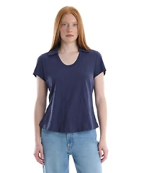 Wilt Women's Clothing Short Sleeve Polo Tee