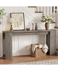gaomon 70.9 Inch Console Tables for Living Room, Farmhouse Long Narrow Entryway Table for Entrance
