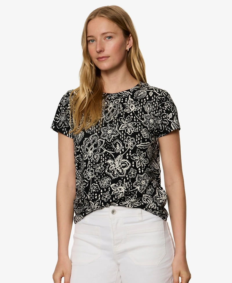 Sanctuary Petite Crewneck Short-Sleeve T-Shirt