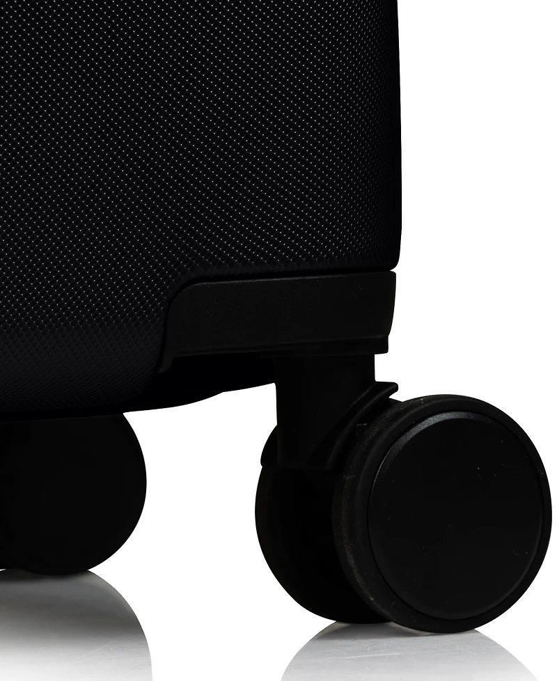 Champs 3-Piece Earth Hardside Luggage Set with Usb