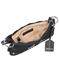 True Religion Studded Horseshoe De Denim shoulder bag