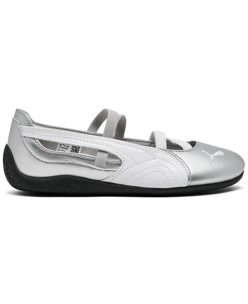 Puma Big Girls Speedcat Ballet Metallic Mary Jane Casual Shoes from Finish Line