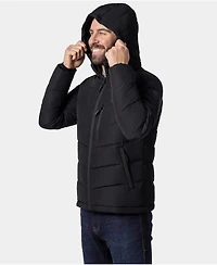 ororo Men's 4-Zone Heated Down Jacket