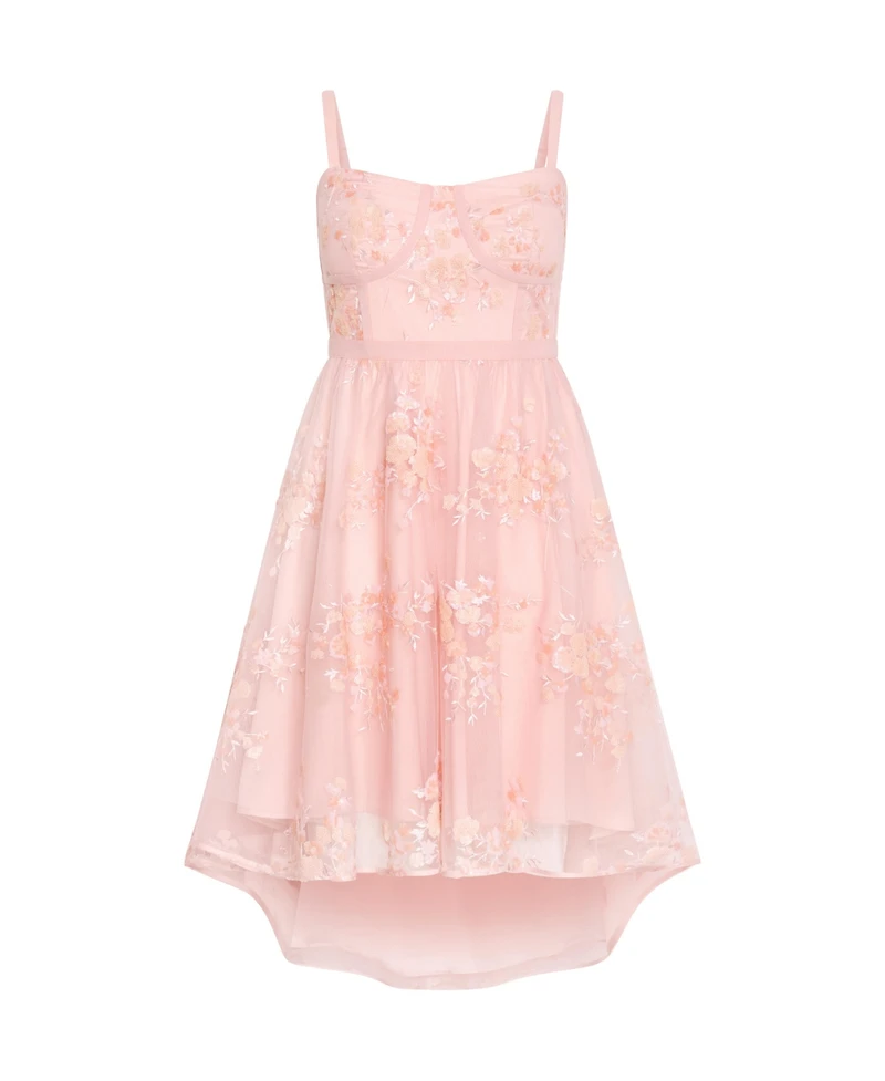 City Chic Women's Ambrosia Strapless Tulle Dress