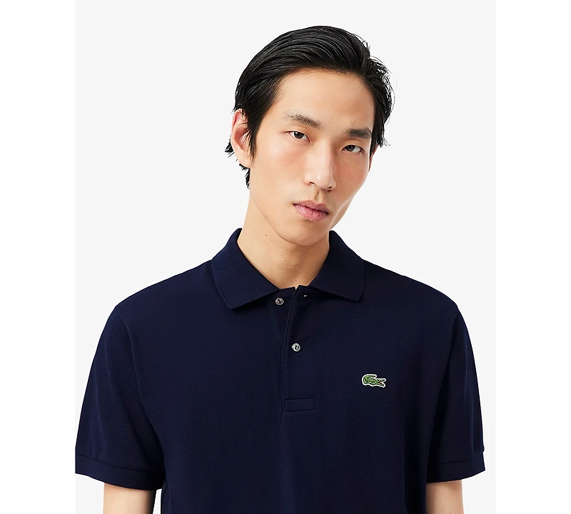 Lacoste Men's L.12.12 Classic-Fit Short-Sleeve Pique Polo Shirt
