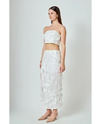 endless rose Women's Floral Embroidered Set