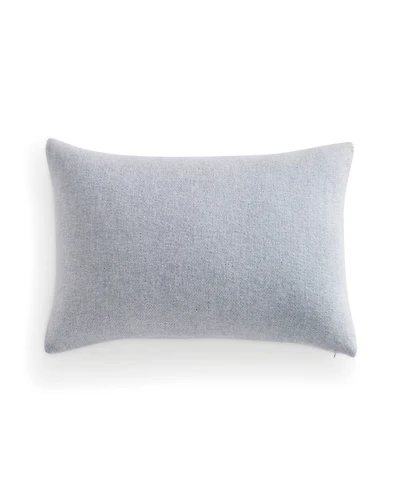 Dkny Pure Faux Cashmere Pearl Blue Decorative Pillow, 14" x 30"