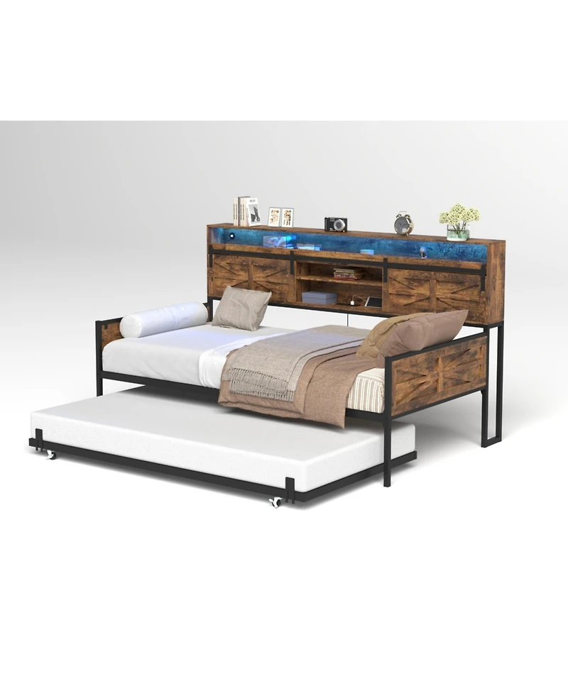 Lucky One Twin Daybed with Trundle