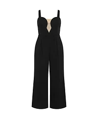 City Chic Women's Flaunt It Jumpsuit