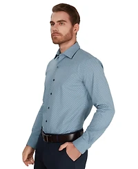 Alfani Men's Diamond Spot Slim-Fit Shirt, Macy's Exclusive