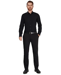 Alfani Men's Slim-Fit Performance Solid Dress Shirt, Macy's Exclusive