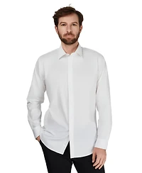 Alfani Men's Slim-Fit Spread-Collar Shirt, Macy's Exclusive