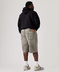 Levi's Men's Big & Tall 469 Loose-Fit 12.5" Denim Shorts
