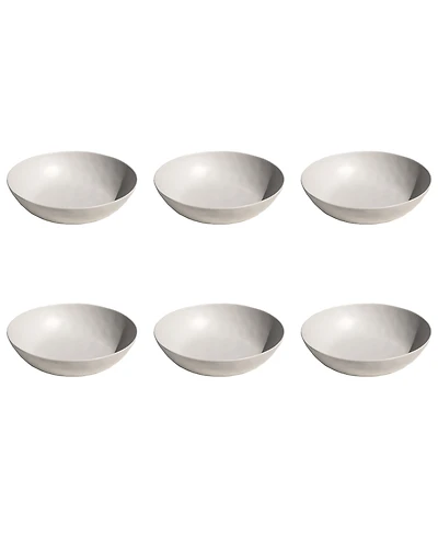 Abode Homewares Melamine 6-Pc. Low Bowls, Service For 6