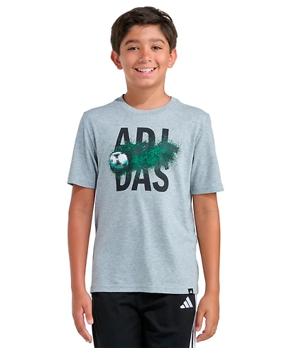 adidas Boys' 8-20 Short-Sleeve Soccer Graphic T-Shirt