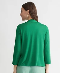 Kasper Women's Self Edge A-Line Cardigan Sweater, Regular & Petite
