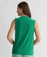 Kasper Women's V-Neck Sleeveless Top
