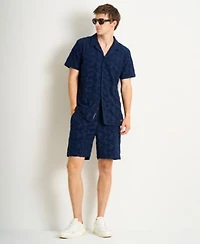 Scotch Soda Mens French Terry Embroidered Matching Set