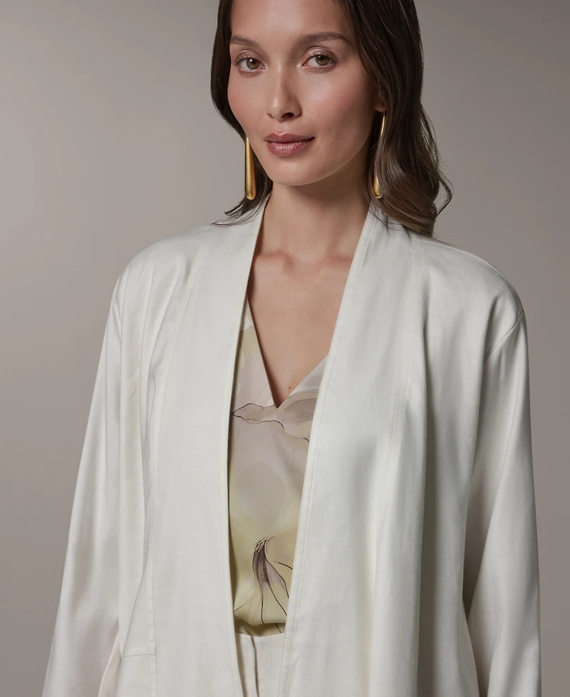 Donna Karan New York Women's Drape Front Jacket