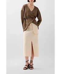 Scalpers Women's Denim Pocket Skirt