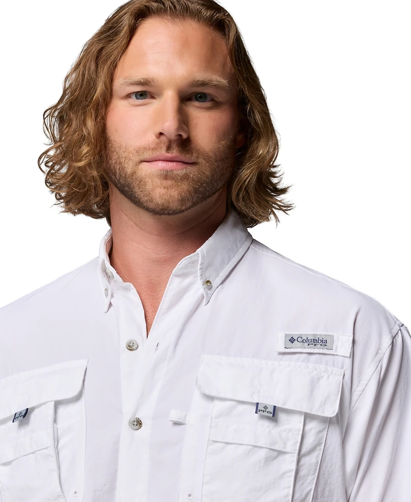 Columbia Pfg Men's Bahama Ii Upf-50 Quick Dry Shirt