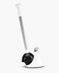 Simplehuman Toilet Plunger with Magnetic Caddy Holder