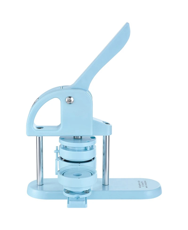 Yobtop 3 in 1 Button Maker Machine, 25/32/58mm Pin Press Kit with 300 Button Parts, Arc Handle, Panda Magic Book, Diy Craft Set for Kids