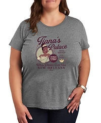 Hybrid Apparel Plus Disney Princess Tianas Palace Short-Sleeve Graphic T-Shirt