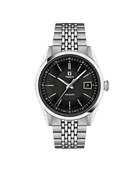 Tissot Unisex Round Silver Stainless Steel Watch 39mm