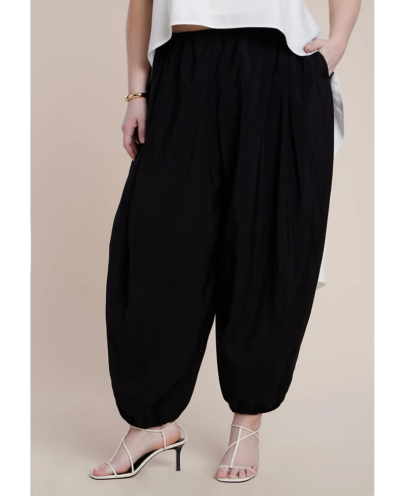Eloquii Women's Dramatic Balloon Pants