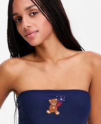 Planet Gold Juniors' Graphic Fitted Tube Top