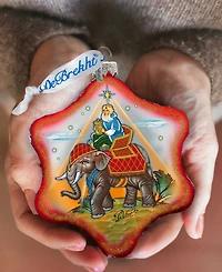 G.DeBrekht Miracle Nativity Snowflake Ornament
