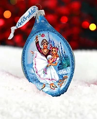 G.DeBrekht Nutcracker Dance Drop Glass Ornament