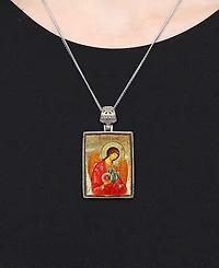 G.DeBrekht Saint Michael Religious Holiday Jewelry Necklace Monastery Icons