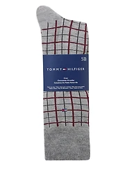 Tommy Hilfiger Men's Dress Crew Socks, 5-Pack
