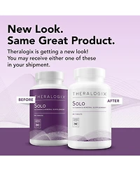 Theralogix Solo Daily Multivitamin for Men Without Iron