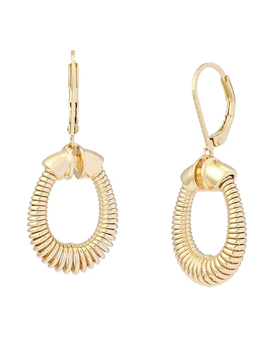 Robert Lee Morris Soho Coiled Drop Earrings