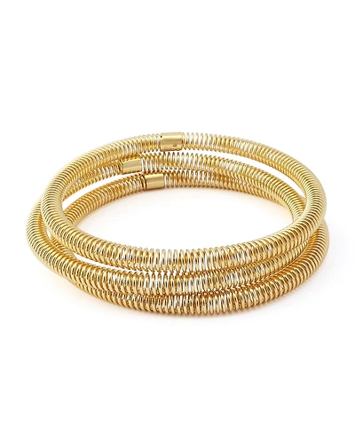 Robert Lee Morris Soho Coiled Bangle Bracelet Set