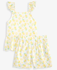 Epic Threads Toddler Girls' 12M-5T Lemon-Print Top & Shorts, 2-Piece Set, Macy's Exclusive