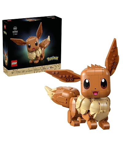 Lego Pokemon Eevee Building Set 72151, 587 Pieces
