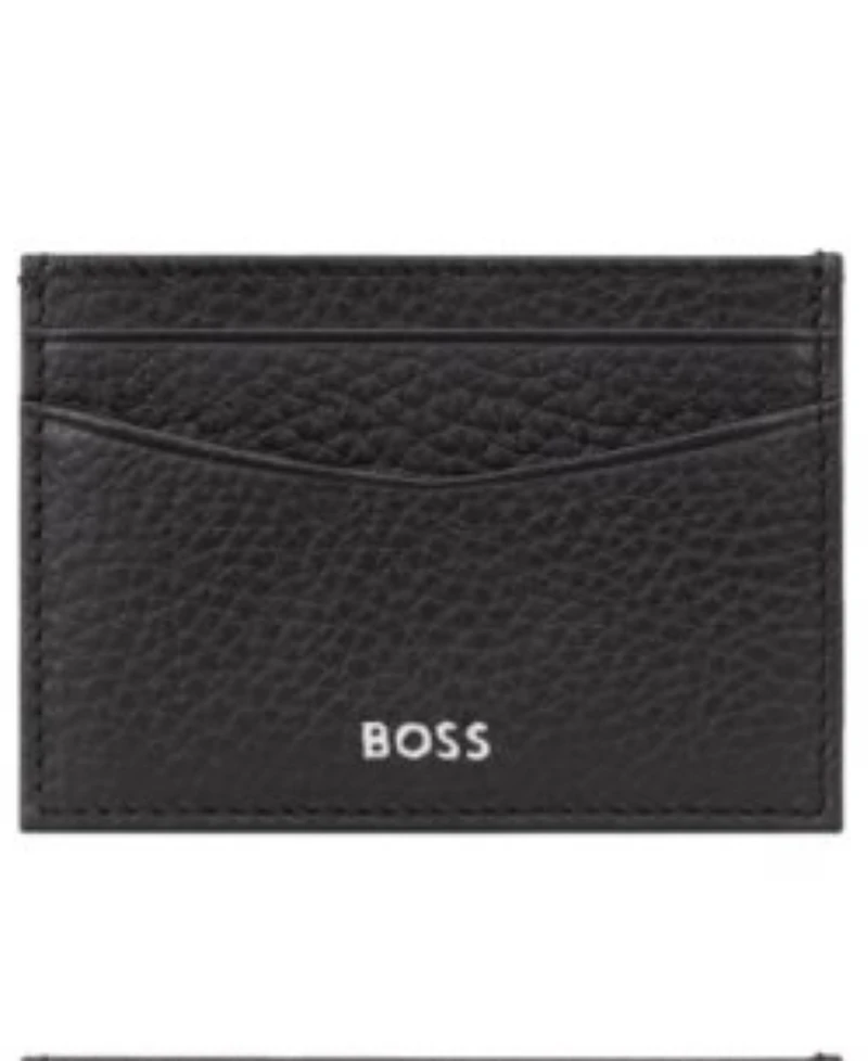 Hugo Boss Leather Cardholder and Money Clip, 2-Piece Gift Set