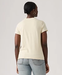 Levi's Women's Rhinestone Perfect Graphic Logo Cotton T-Shirt