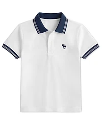 abercrombie kids Toddler Boys' 2T-5T Tipped Short-Sleeve Polo Shirt