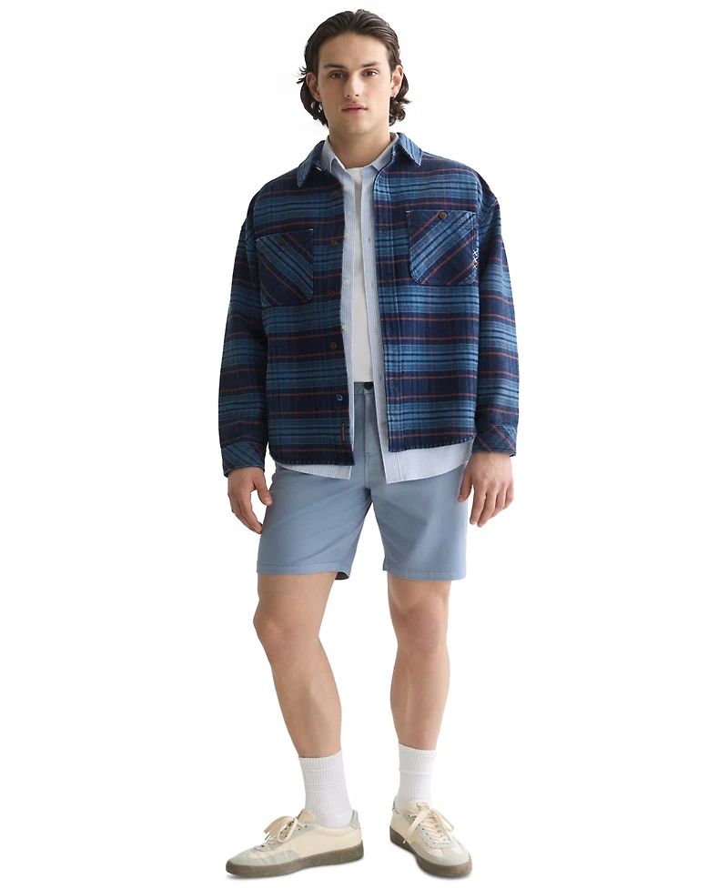Scotch & Soda Men's Long-Sleeve Overshirt Jacket