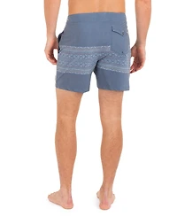 Hurley Men's Printed Drawcord Swim Shorts