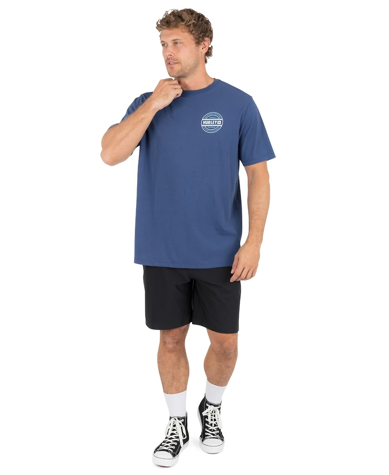 Hurley Men's Classic Crewneck Short-Sleeve T-Shirt