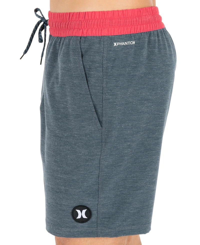 Hurley Men's Block Party Volley Stripe Swim Shorts