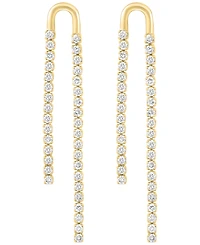 Effy Collection Diamond (1 ct. t.w.) Earrings in 14k Yellow Gold