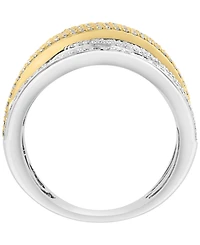 Effy Collection Diamond Ring (1-3/8 ct. t.w.) in 14k Two-Toned Gold