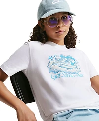 Nike Girls' 7-16 Sportswear Short-Sleeve T-Shirt